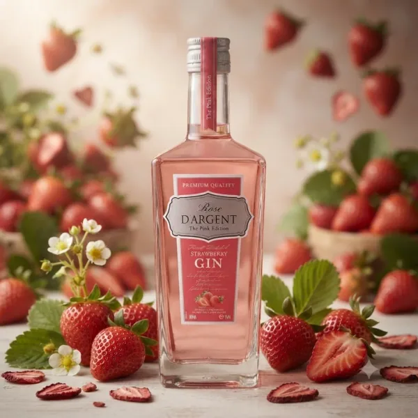 Rose D'Argent The Pink Edition Strawberry Gin