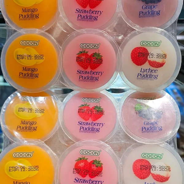 COCON Pudding with Nata de Coco