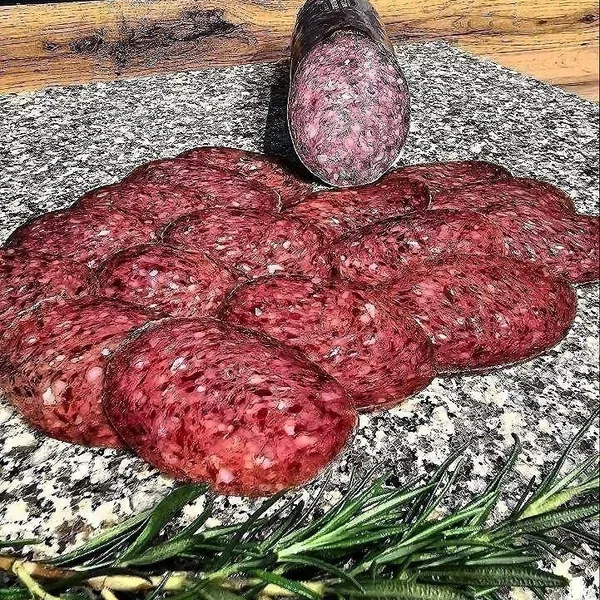 Салями из мраморной телятины с чёрным трюфелем