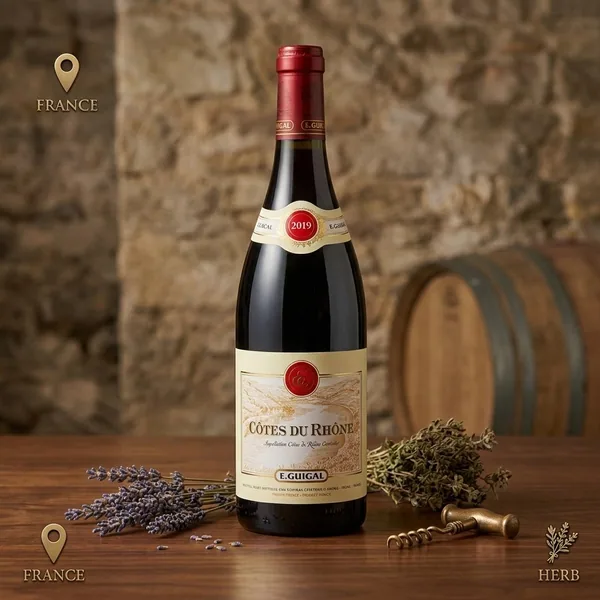 Côtes du Rhône, E. Guigal