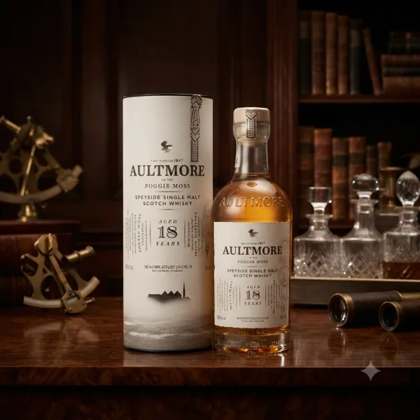 Aultmore of the Foggie Moss 18 YO Speyside Single Malt Scotch Whisky