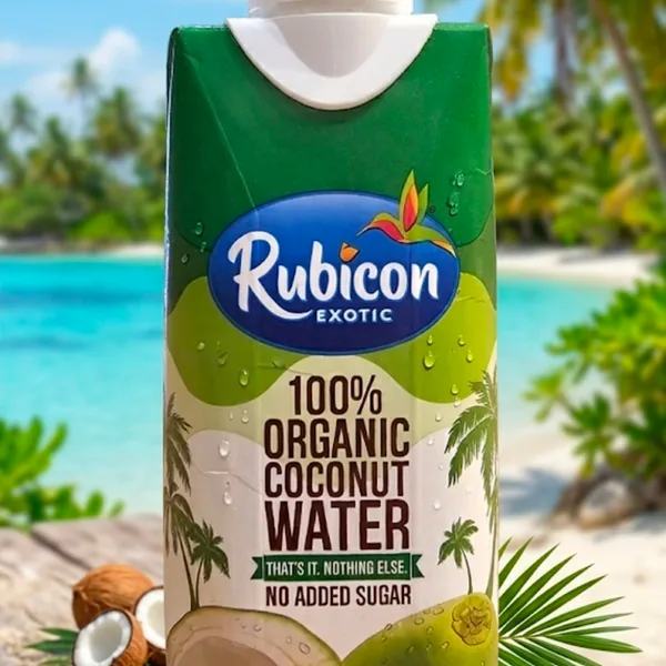 Органическая кокосовая вода Rubicon Exotic
