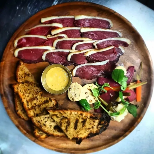 Smoked duck magret