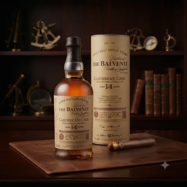 The Balvenie 14 YO Caribbean Cask Single Malt Scotch Whisky
